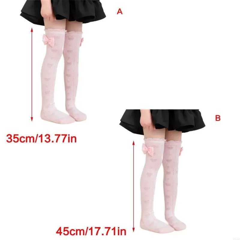 Pair Children Long Tube Socks Soft Fashionable Knees High Socks for Daily Wear