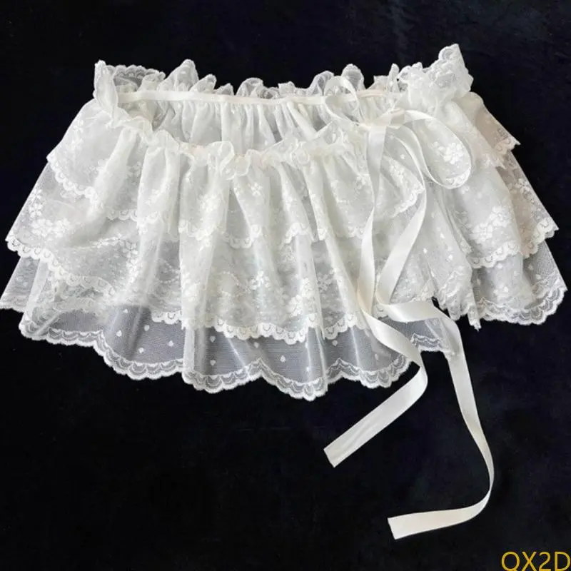 Ballet Inspired Lace Tied Skirt Infants Baby Fart Curtain for Girls with Elegant Detailing and Breathable Fabric