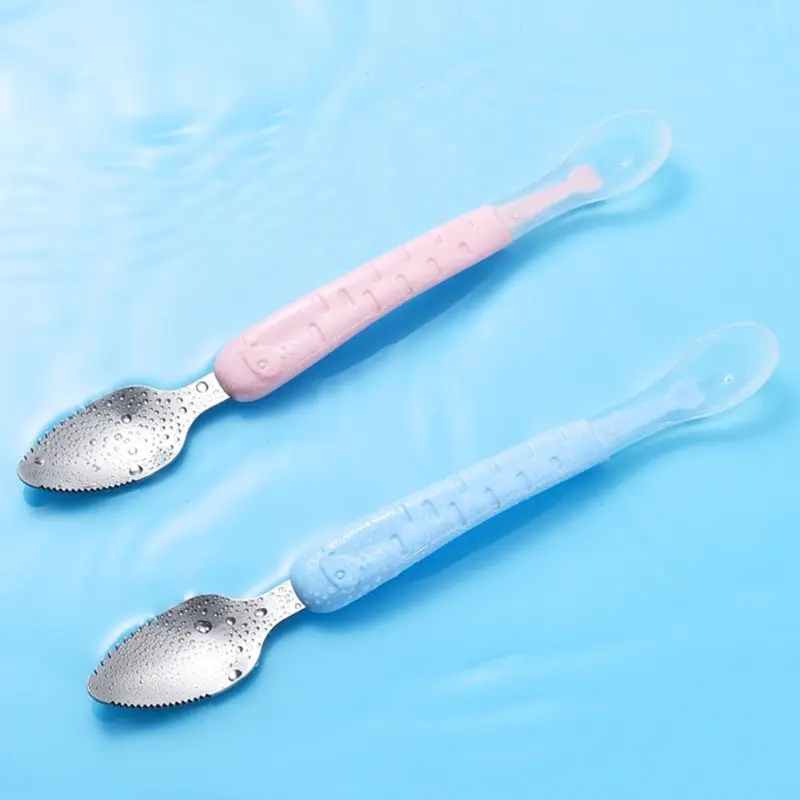Infant Feeding Spoon Baby Puree Spoon Feeding Supplies Dishwasher Friendly Spoon