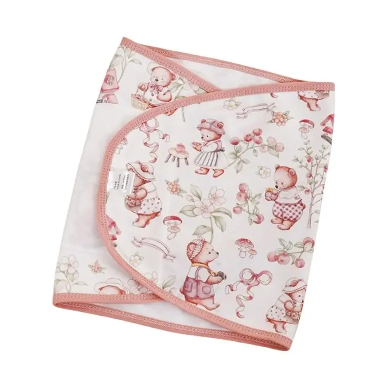 Newborns Swaddles Blanket Cotton Wrap Towel for Calm Sleep and Gentle Comfort
