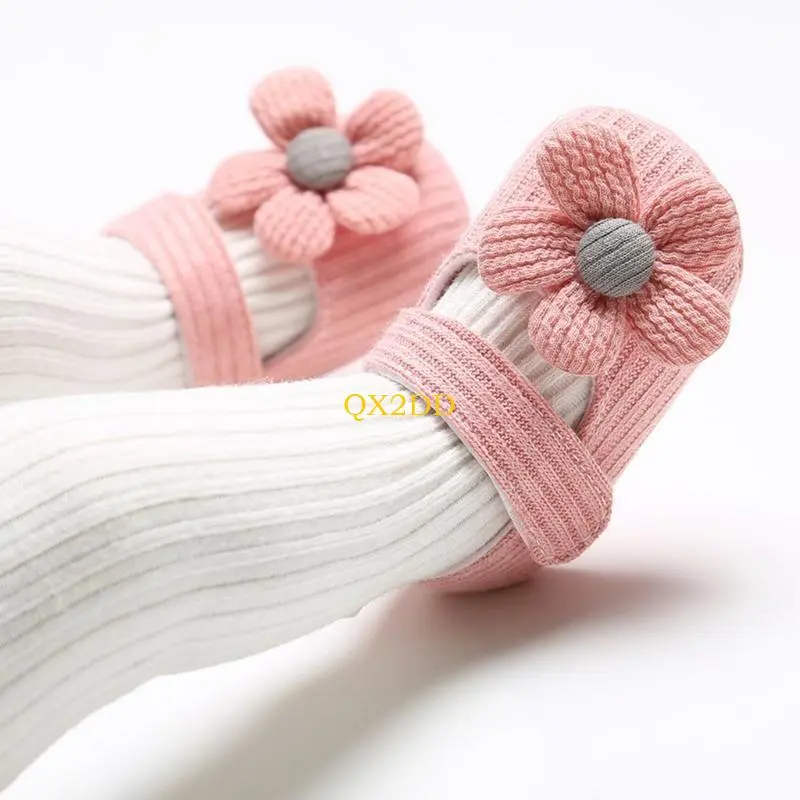 Baby Boys Girls Shoes Non-Slip Sole Solid Color Infant First Walking Shoes