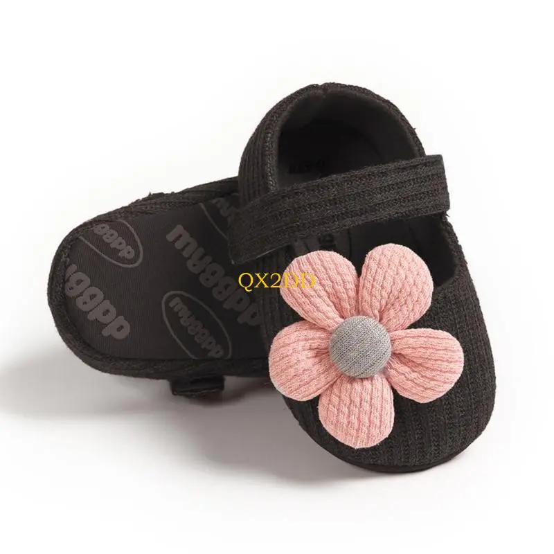Baby Boys Girls Shoes Non-Slip Sole Solid Color Infant First Walking Shoes