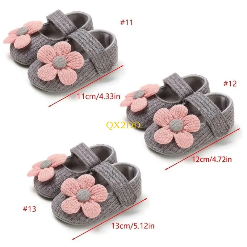 Baby Boys Girls Shoes Non-Slip Sole Solid Color Infant First Walking Shoes