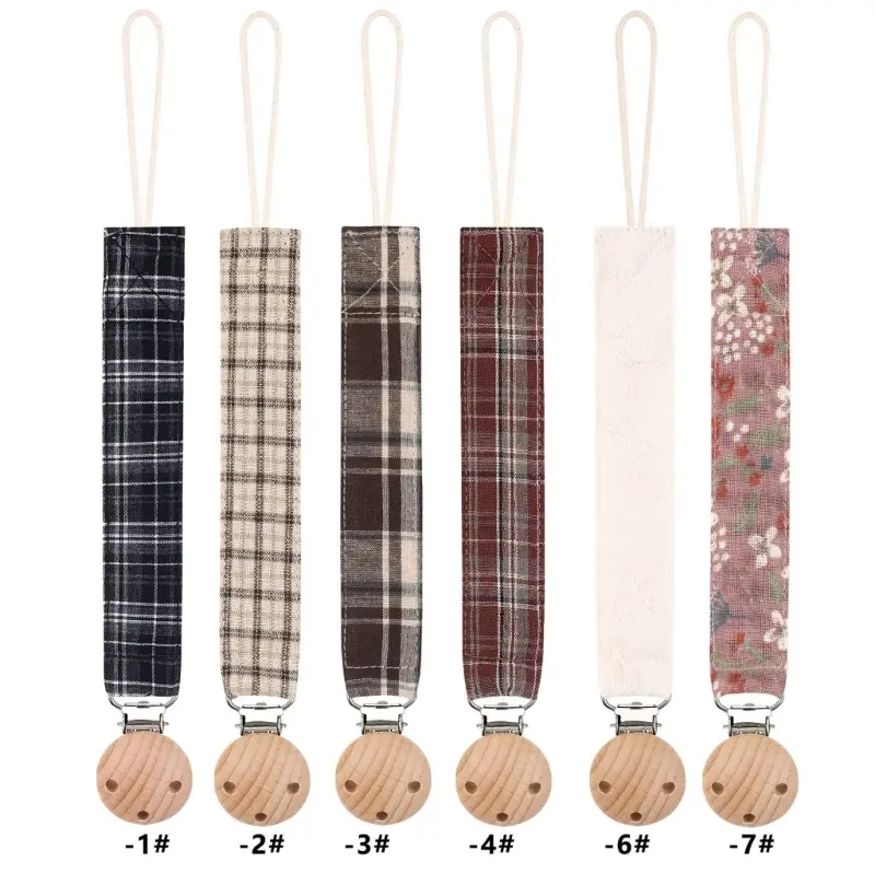 Stylish Pacifier Chain for Baby, Lovely Infants Soothing Toy Lanyard Rope Anti Fall Strap Belt Unisex for Daily Use