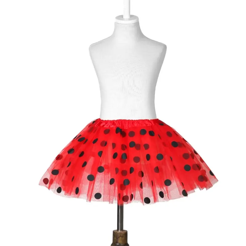 Multiple Layered Tulle Skirt Comfortable Skirt Elegant for Kids Aged 3 to 10