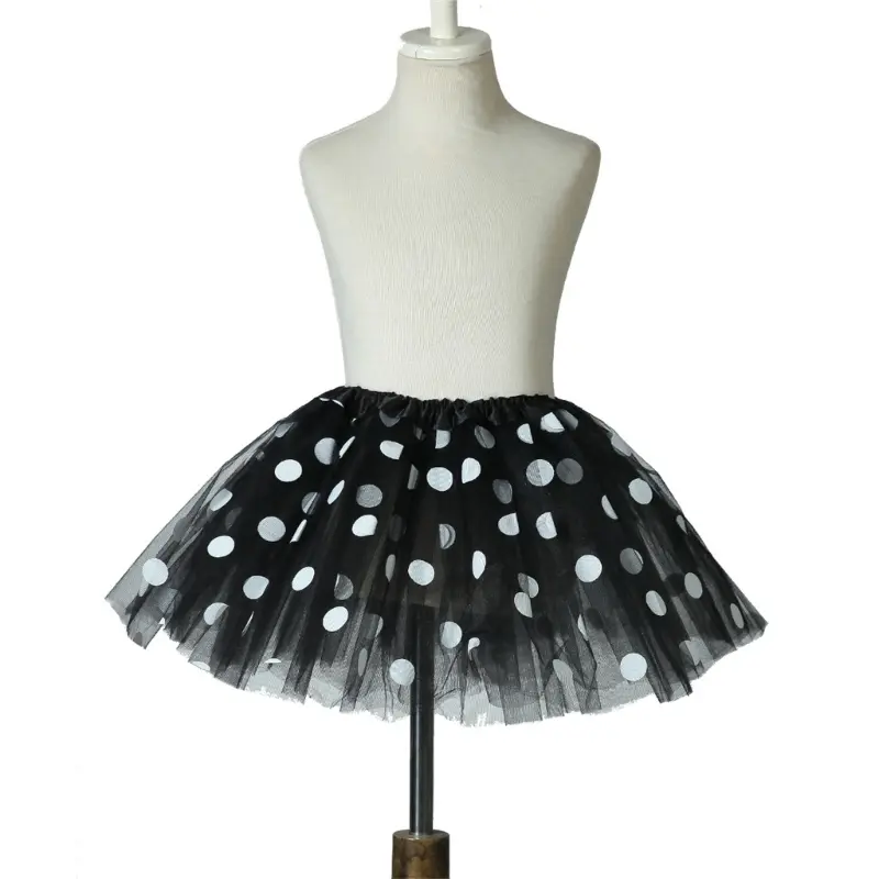 Multiple Layered Tulle Skirt Comfortable Skirt Elegant for Kids Aged 3 to 10