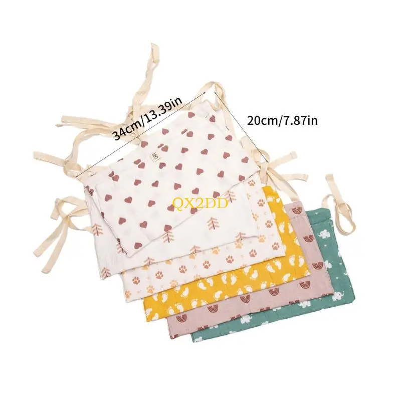 Multifunctional Baby Bedside Hanging Bag Cotton Fabric Easy to Cleaning Design
