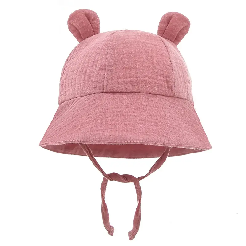 Beach Baby Sun Hat Soft Breathable Sun Protection Cute Wide Brim Summer Bucket Toddler Lovely Hats for infant