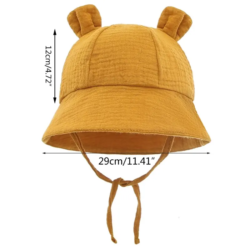 Beach Baby Sun Hat Soft Breathable Sun Protection Cute Wide Brim Summer Bucket Toddler Lovely Hats for infant