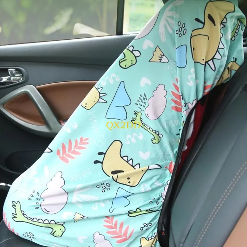 QX2D Quick Install Baby Strollers Sunshade Cover Lightweight Dust Resistant For Multiple Vehicles