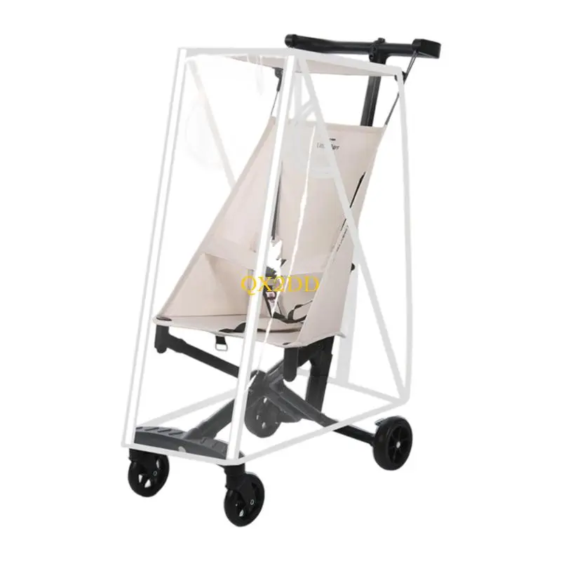 QX2D Premium EVA Carriage Guard Transparent Windproof Fast Release Clasps For Outdoor Application