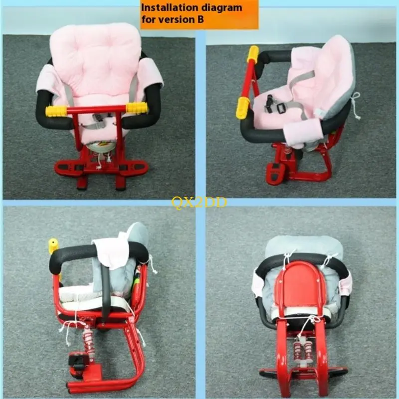 QX2D Model Specific Cart Cushion Breathable Fabric For Infant Comfort