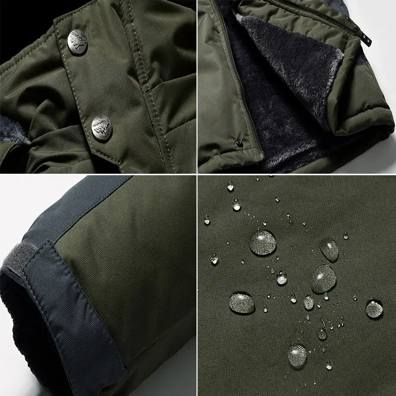 Autumn Winter Men's Mountain Ski Jackets Man Fleece Camping Warm Snow Coats Men Windbreaker Hooded Raincoats Clothing 9XL