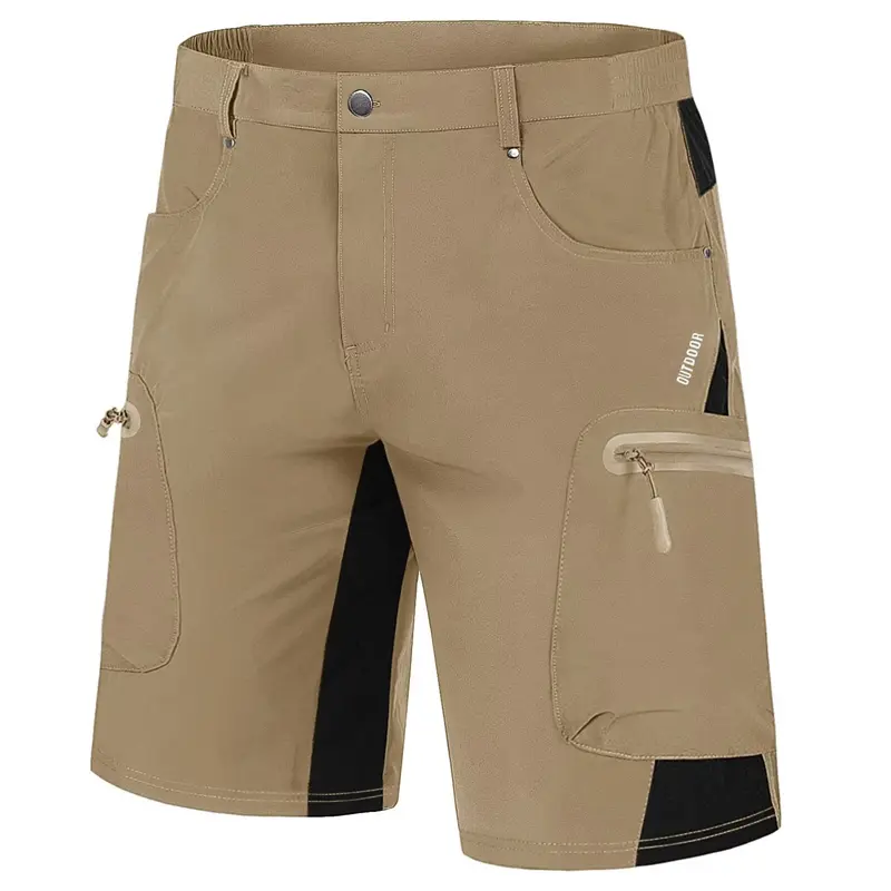 Summer Men's Athletic Shorts Casual Outdoor Male Quick Dry Sport Breathable Runing Shorts Mens Army Hiking Work Shorts Clothing
