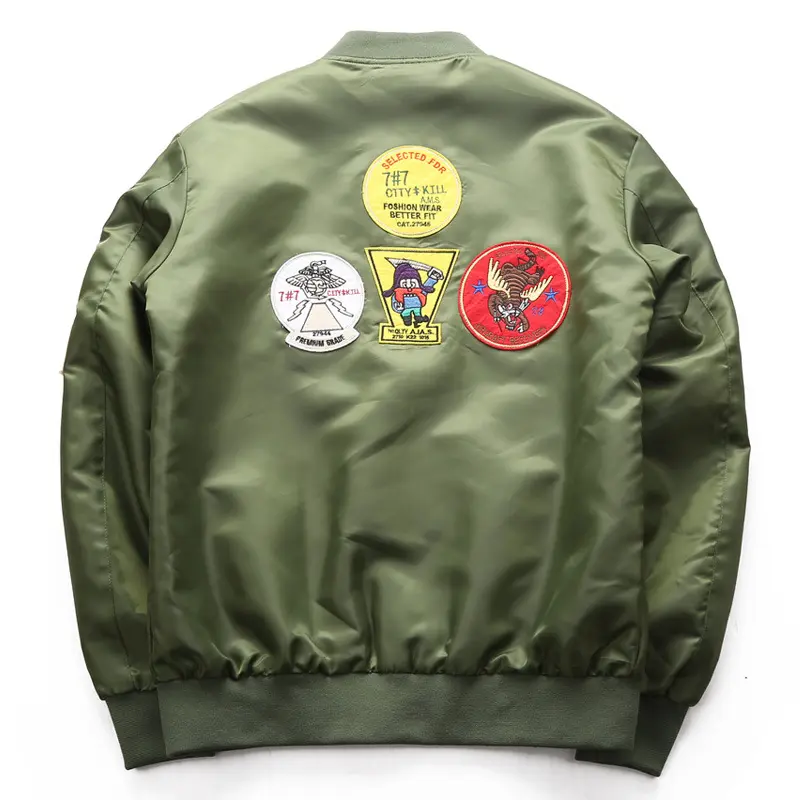 DIMUSI Bomber Jacket Mens Ma-1 Flight Jacket Pilot Air Force Male Ma1 Army Green Military motorcycle Jacket and Coats 6XL,TA039