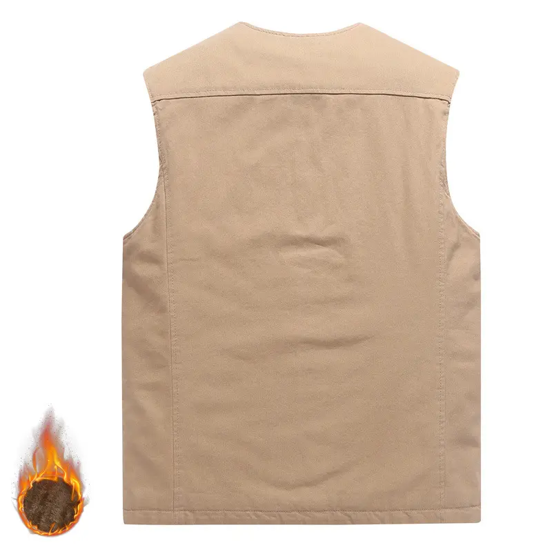 DIMUSI Winter Men‘s Fleece Vests Casual Men Thermal Warm Waistcoats Male Sleeveless Jackets Windbreaker Vests Clothing 8XL