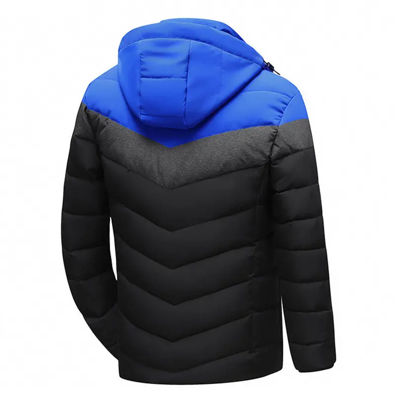 Winter Men's Warm Parkas Fashion Men Cotton Thicken Windbreaker Hooded Jackets Male Waterproof Padded Coats Clothing