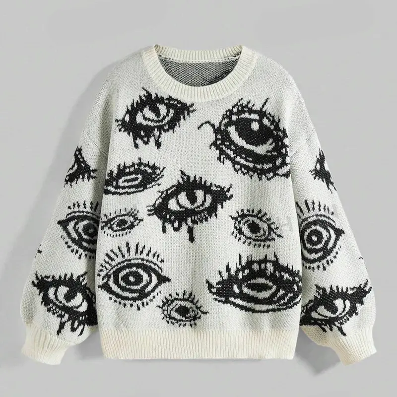 Autumn Winter Men's O-Neck Sweater Casual Men Warm Cashmere Knitted Pullover Men Classic Loose Knitwear Sweaters Clothing