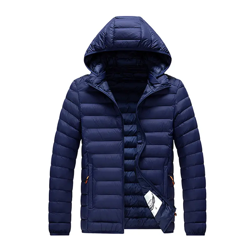 Winter Men's Warm Down Parkas Fashion Men Cotton Thick Hooded Coats Men Windbreaker Snow Thermal Padded Jackets Clothing 8XL