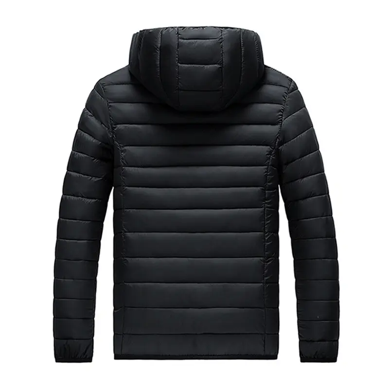 Winter Men's Warm Down Parkas Fashion Men Cotton Thick Hooded Coats Men Windbreaker Snow Thermal Padded Jackets Clothing 8XL