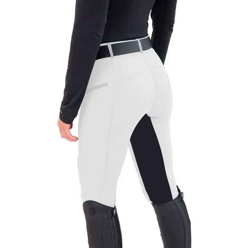 Women Running Pants Girls High-waisted Riding Horse Outdoor Equestrian Waist Elastic Skinny Camping Breeches Rider Trouser