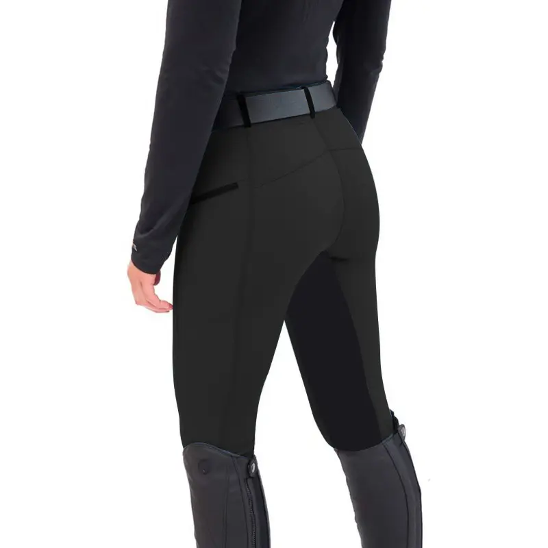 Women Running Pants Girls High-waisted Riding Horse Outdoor Equestrian Waist Elastic Skinny Camping Breeches Rider Trouser