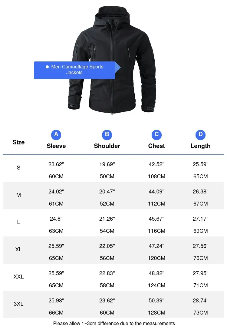 Autumn Winter Men's Mountain SKi Jackets Men Camo Waterproof Action Jacket Outdoor Men Sportswear Breathable Warm Hooded Coat