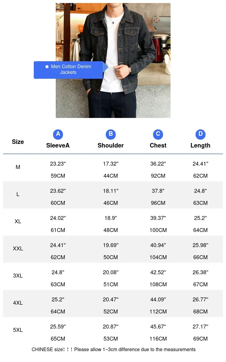 Spring Autumn Men's Denim Jacket Fashion Retro Black Biker Windbreaker Cowboy Coats Men Cotton  Streetwear Jean Jackets Clothing