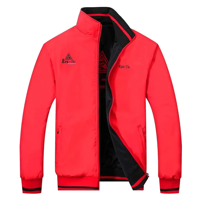 DIMUSI Men's Bomber Jackets Casual Outwear Mens Double-Sided Windbreaker Coats Fashion Male Sportswear Zipper Jackets Clothing