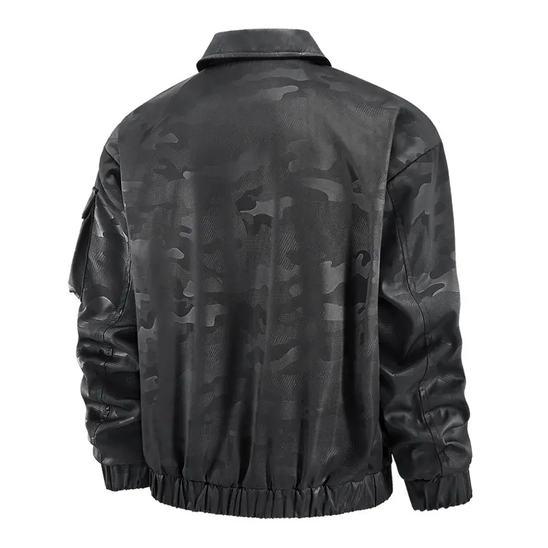 Autumn Men's Bomber Jackets Fashion Men Stretwear Windbreaker Pilot Coats Men Sports Baseball Uniform Jacket Clothing Large Size