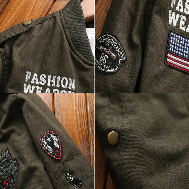 DIMUSI Autumn Men's Bomber Jackets Casual Outwear Men Army Windbreaker Coats Fashion Man Slim Fit Military Jacket Brand Clothing