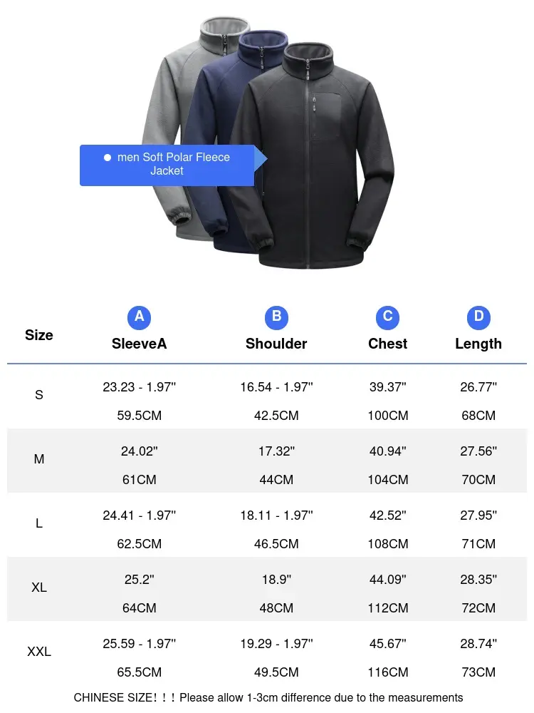Winter Mens Polar Fleece Jacket Outdoor Men Mountain Ski Warm Zipper Coats Men Soft Shell Windbreaker Jackets Clothing