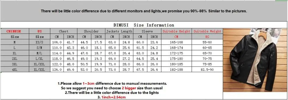 DIMUSI Winter Mens PU Leather Jacket Male Fleece Warm Motorcycle Leather Coats Casual Leather Biker Unifrom Jackets Men Clothing
