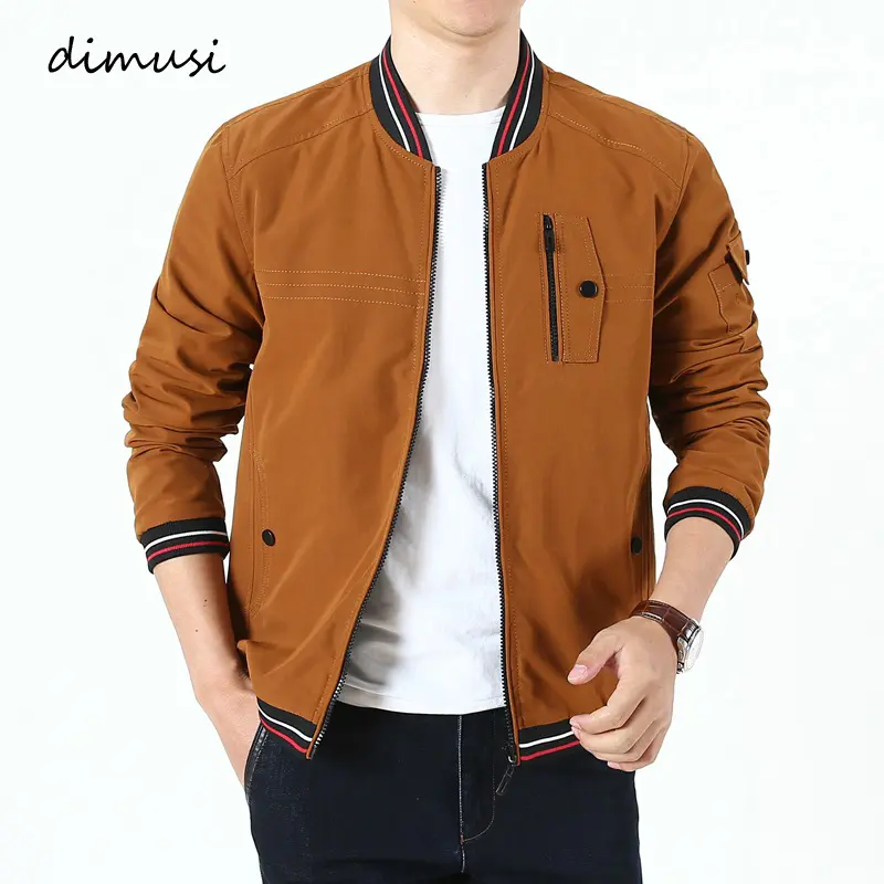 Spring Autumn Men's Bomber Zipper Jacket Men Sports Double-Side Wear Windbreaker Coats Men Uniform Baseball Jackets Clothing