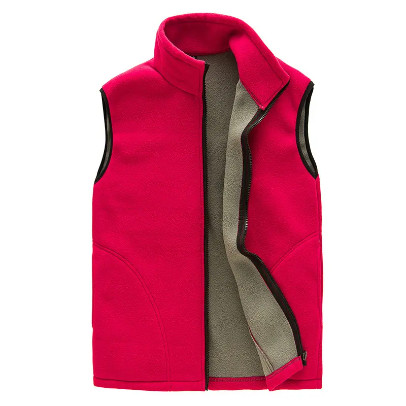 DIMUSI Winter Men Fleece Vest Male Thick Warm Waistcoat Outwear Casual Thermal Soft Vests Mens Windproof Sleeveless Jacket,YA720