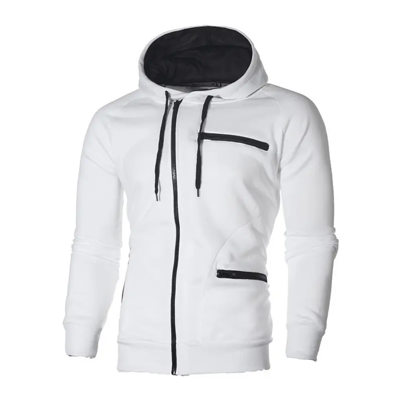 DIMUSI Mens Hoodies Fashion Mens Slim Hooded Sweatshirt Coats Mens Streetwear Hip Hop Hoodies Sportswear Tracksuit Clothing