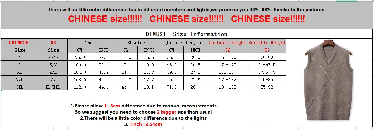 Winter Men's Pullover Sleeveless Jackets Man Warm Vest Jumper Knitted Waistcoats Casual Men Pullovers Sweater Vest Clothing