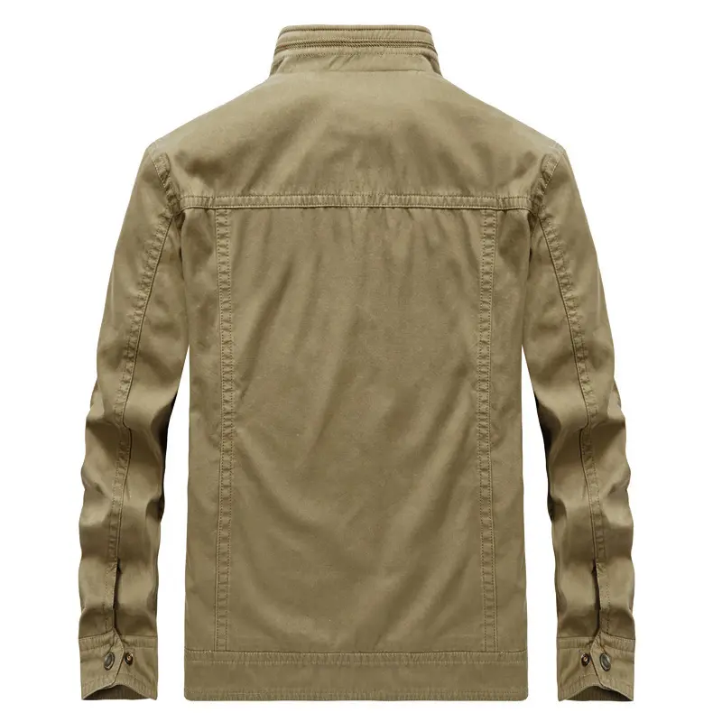 DIMUSI Autumn Men's Bomber Jackets Casual Men Outwear Hiking Tactical Windbreaker Coats 90% Cotton Military Jackets Men Clothing