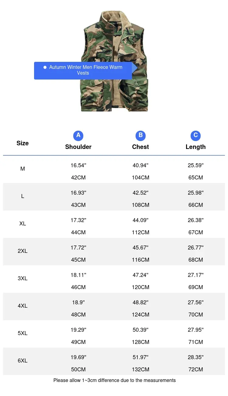 Autumn Winter Men's Fleece Warm Padded Vests Men Stand Collar  Army Tactical Waistcoats Men Windbreaker Sleeveless Jackets 6XL