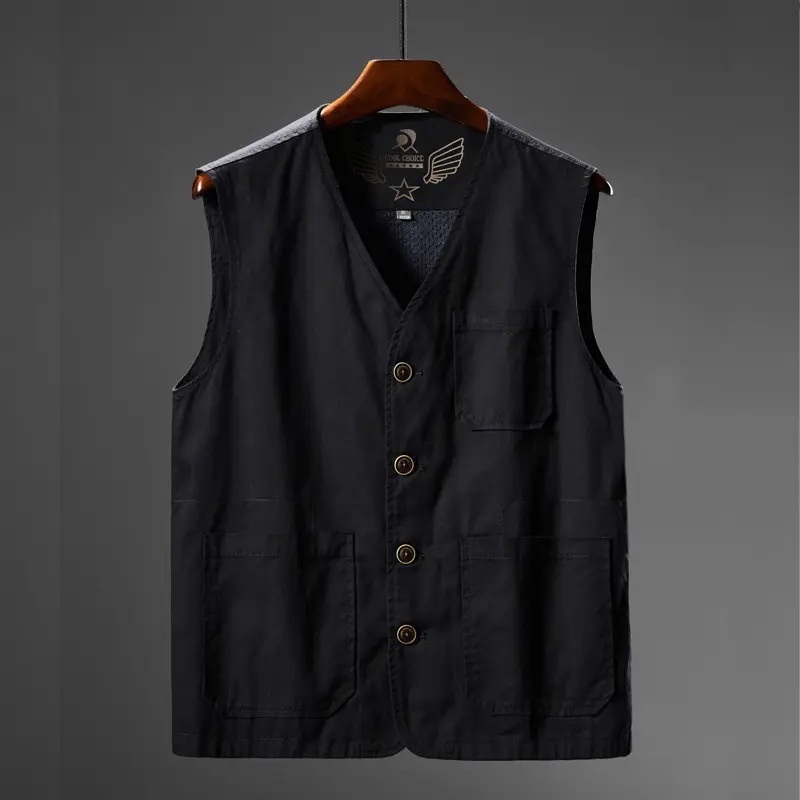 DIMUSI Summer Men's Vests Casual Man Army Breathable Mesh Vest Sleeveless Jackets Man Outdoor Fishing Waistcoats Clothing 8XL