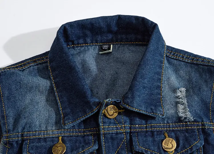 DIMUSI Men Denim Vest Vintage Sleeveless Washed Jeans Waistcoat Man Design Cotton Cowboy Ripped Jacket Male Waistcoat 5XL,YA663