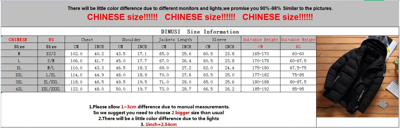 Winter Men's Thicken Warm Parkas Fashion Men Thermal Padded Coats Outdoor Classic Windbreaker Hooded Jackets Men Brand Clothing