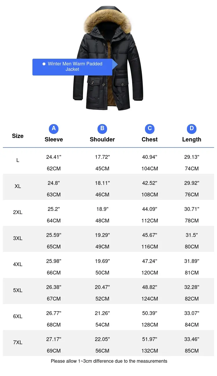 Winter Men Snow Hooded Parkas Coats Man Mountain Ski Thermal Coats Men -30 Degree Cotton Windbreaker Down Padded Jacket Clothing