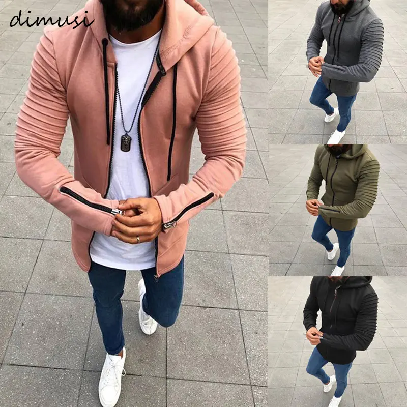 DIMUSI Spring Autumn Men's Hoodies Slim Hooded Sweatshirts Mens Coats Male Casual Sportswear Streetwear Brand Clothing 5XL,TA299