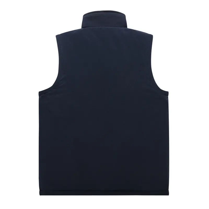 Autumn Winter Men's Warm Vests Fashion Man Reversible Fleece Padded Sleeveless Jackets Men Thermal Waistcoats Clothing 7XL