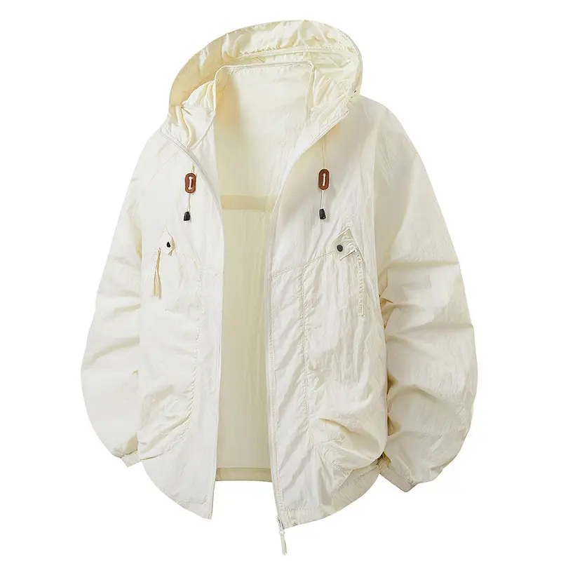 Spring Summer Mens Lightweight Hiking Jacket Outdoor Men Suncreen Breathable Hooded Coats Men Quick Dry Sports Fishing Jackets