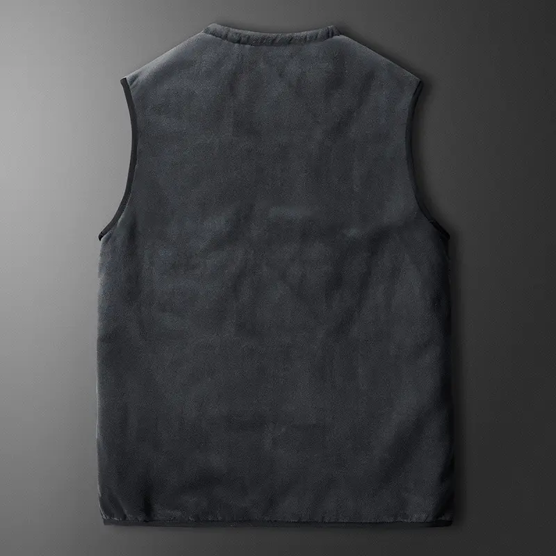 Winter Men Softshell Vests Fleece Thick Warm Waistcoat Outwear Casual Thermal Vests Men Windreaker Sleeveless Jackets Clothing