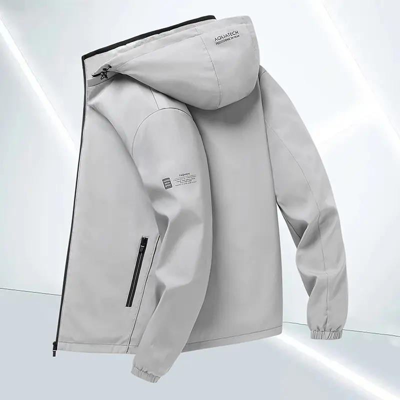 Spring Autumn Men's Bomber Jackets Fashion Men Streetwear Pilot Zipper Coats Ourwear Men Windbreaker Hooded Jackets Clothing 5XL