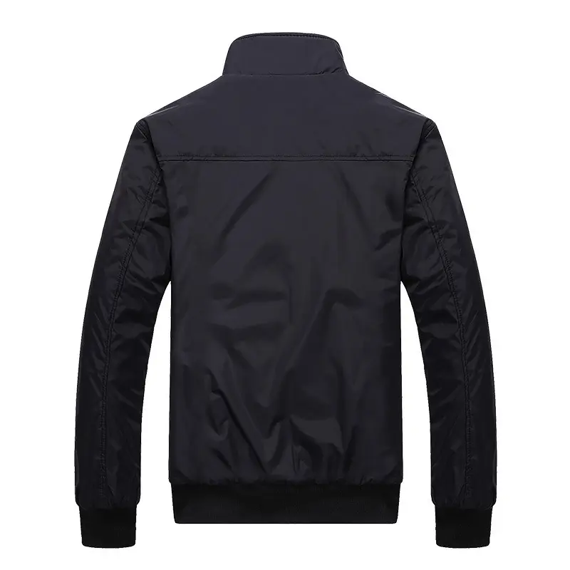 DIMUSI Mens Pilot Bomber Jacket Male Fashion Baseball Hip Hop Streetwear Coats Men Slim Fit Windbreaker Golfwear Jacket Clothing
