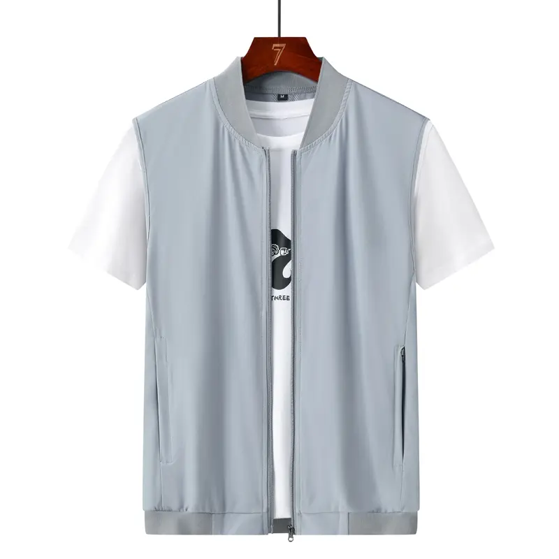 Summer Men's Mesh Breathable Vests Outdoor Mens Quick Dry Hiking Sports Waistcoats Men Quick Dry Fishing Sleeveless Jacket